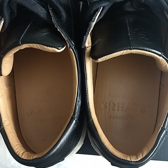 Greats Nero Leather Sneakers - Picture 4 of 5